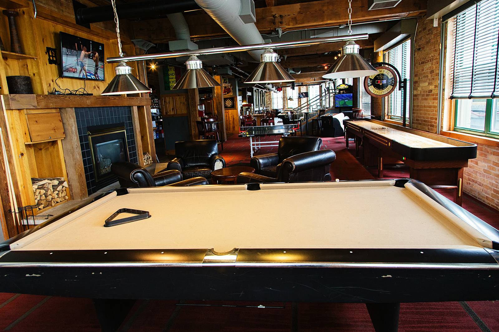 Billiards and Lounge at Bobarino's in downtown Grand Rapids