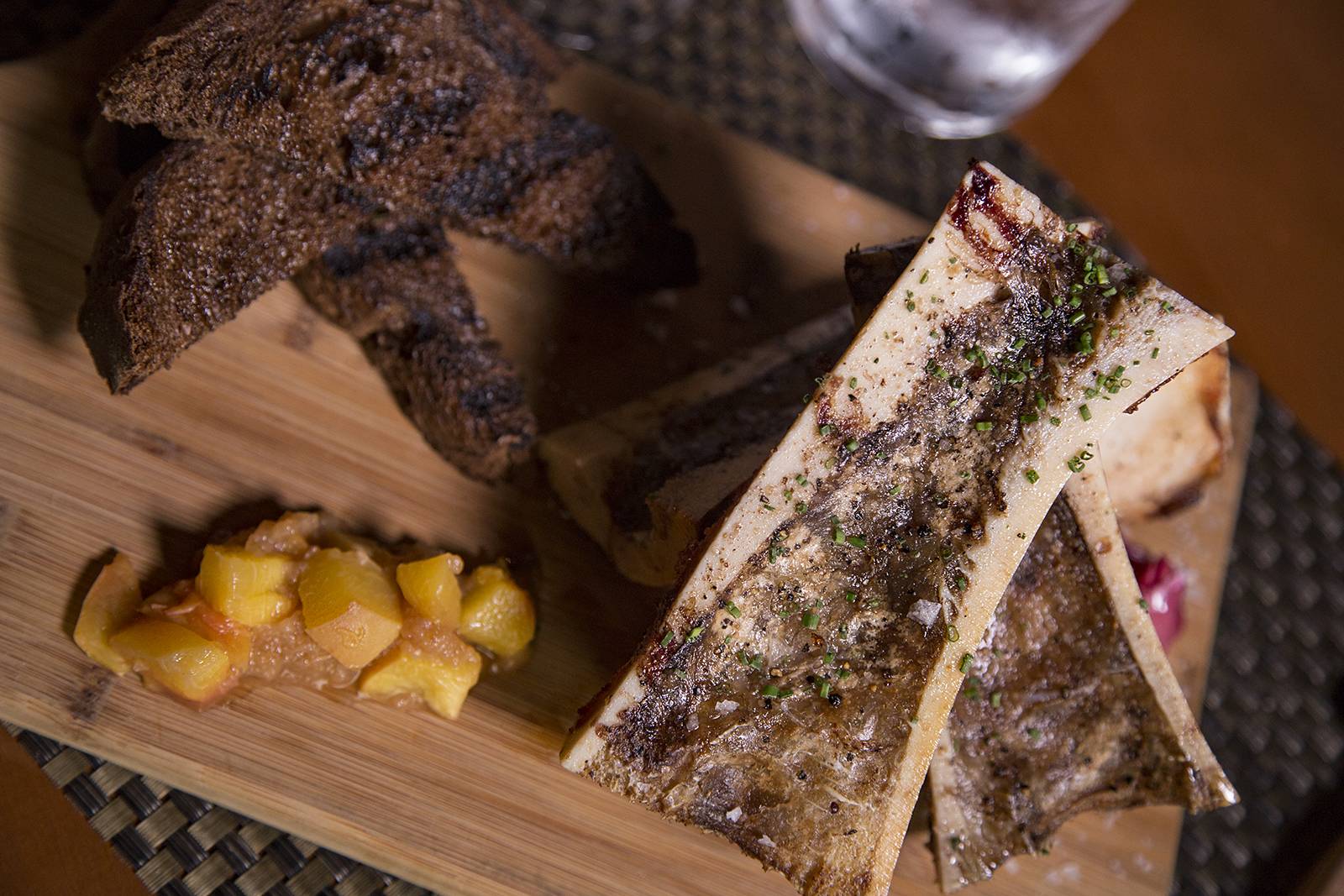 Bone Marrow at Judson's Steakhouse in downtown Grand Rapids